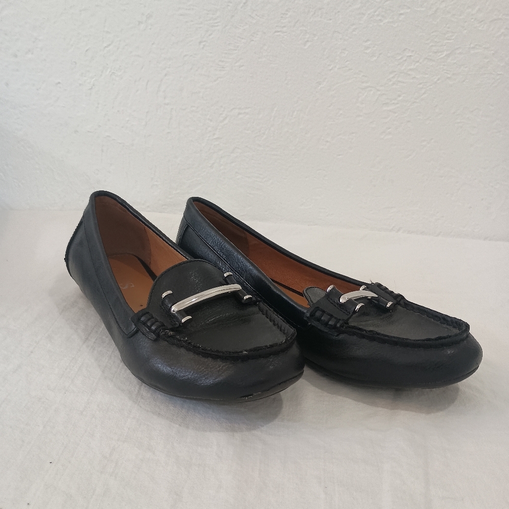 Chaps Black Connie Slip On Loafer
